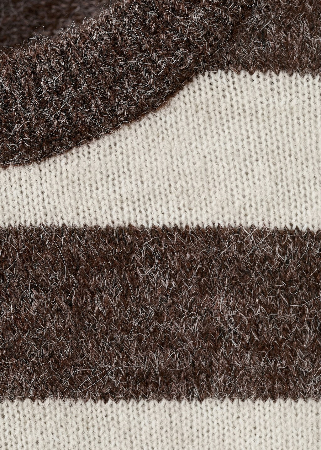 Mango sweater arbol in brown - Image 3