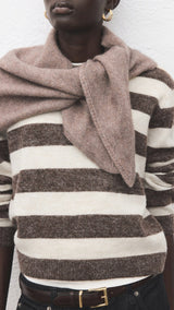 Mango sweater arbol in brown - Image 5