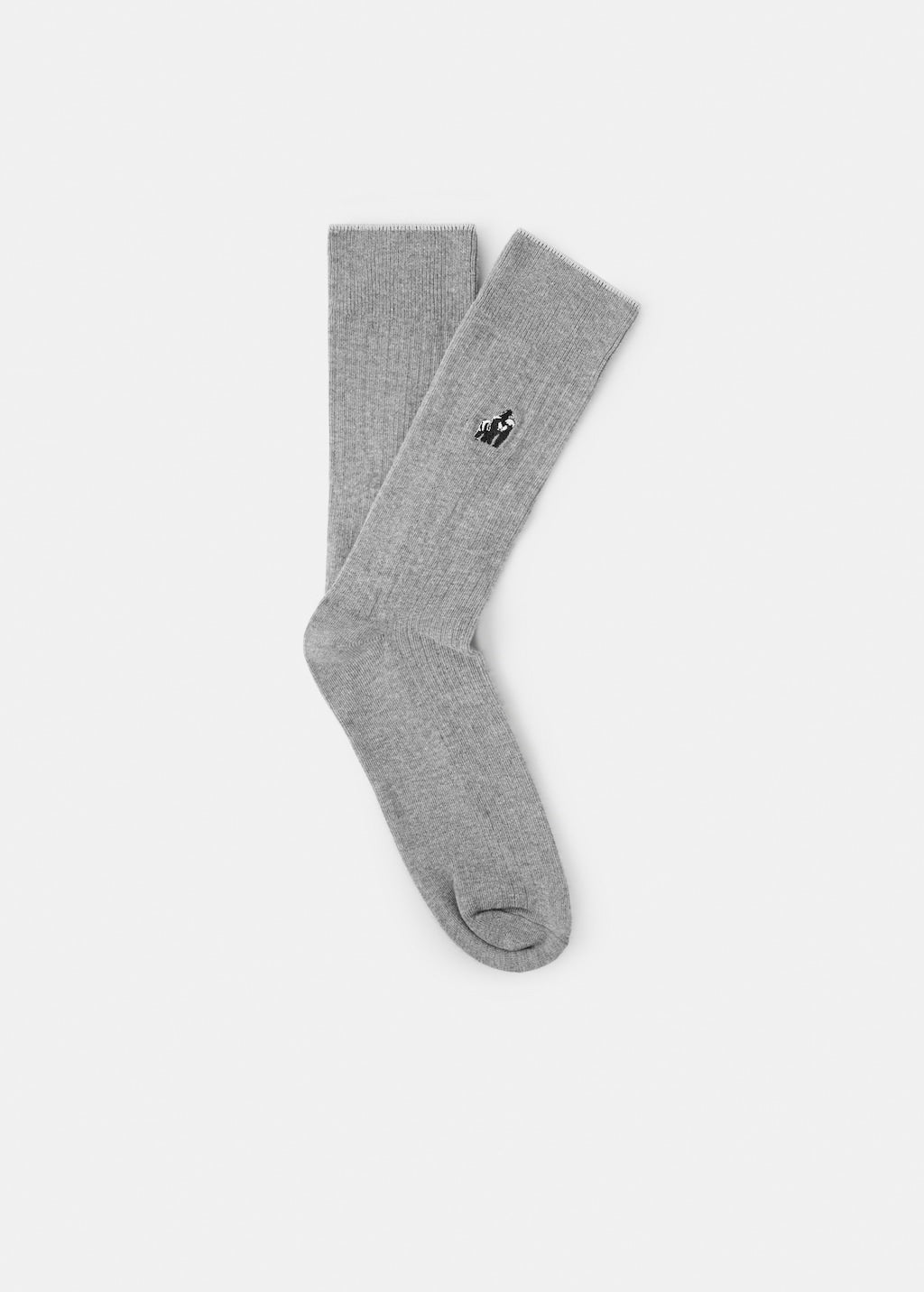 Mango socks gorilla in light vigore grey - Image 1