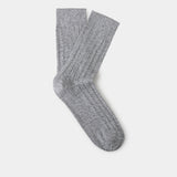 Mango socks canale in light vigore grey-021