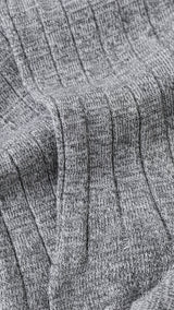 Mango socks canale in light vigore grey-030