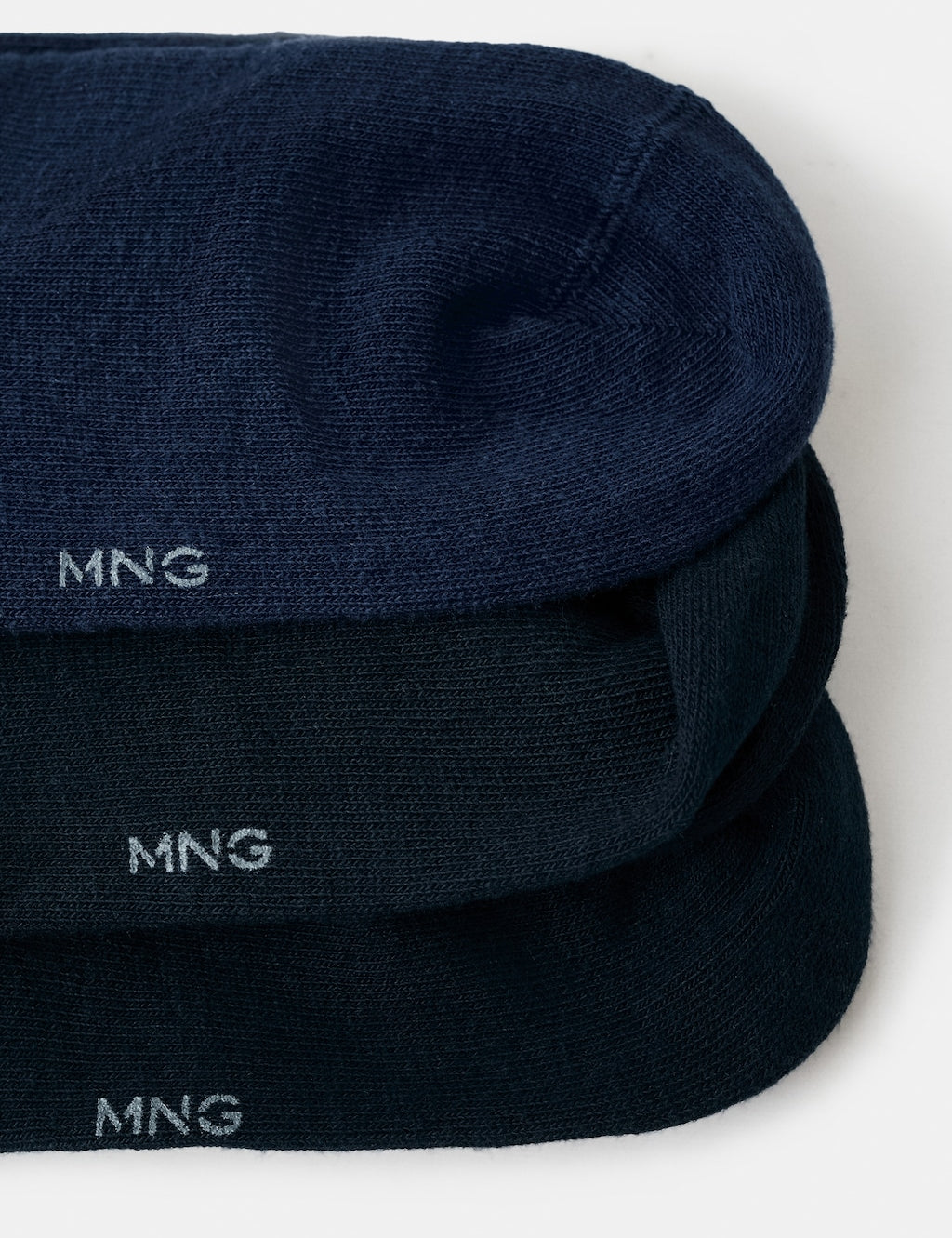 Mango socks pinknavy in navy - Image 2