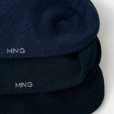 Mango socks pinknavy in navy - Image 2