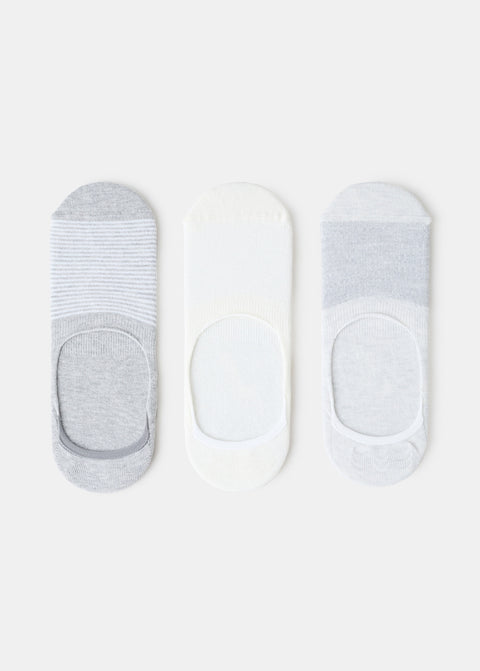 Mango socks pinky in light vigore grey