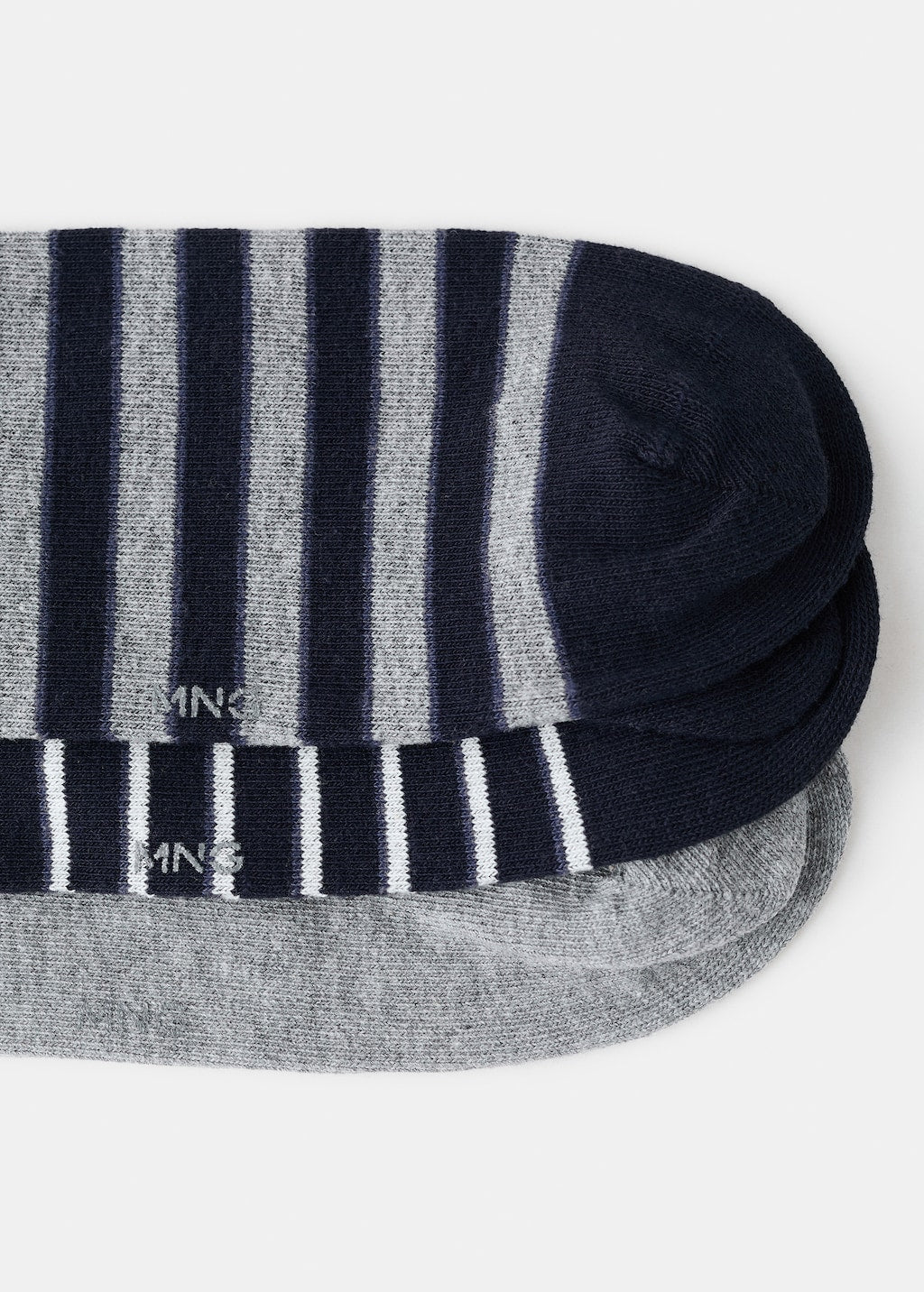 Mango socks trira3 in grey - Image 2