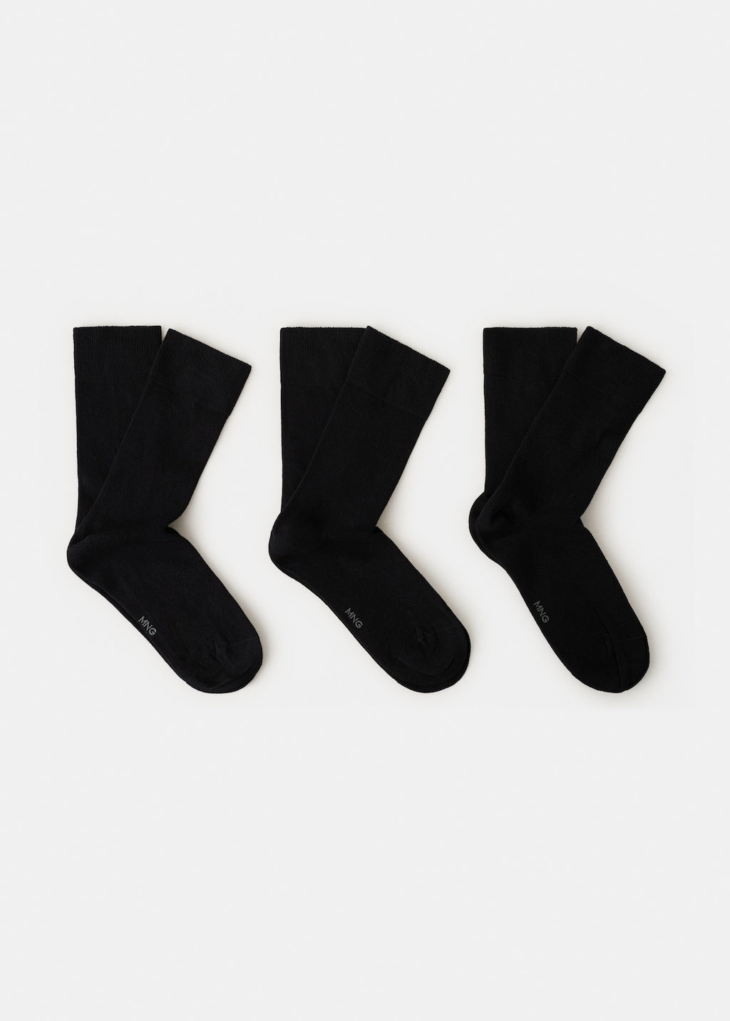 Mango socks triblack in black - Image 1