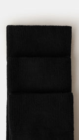 Mango socks triblack in black - Image 2
