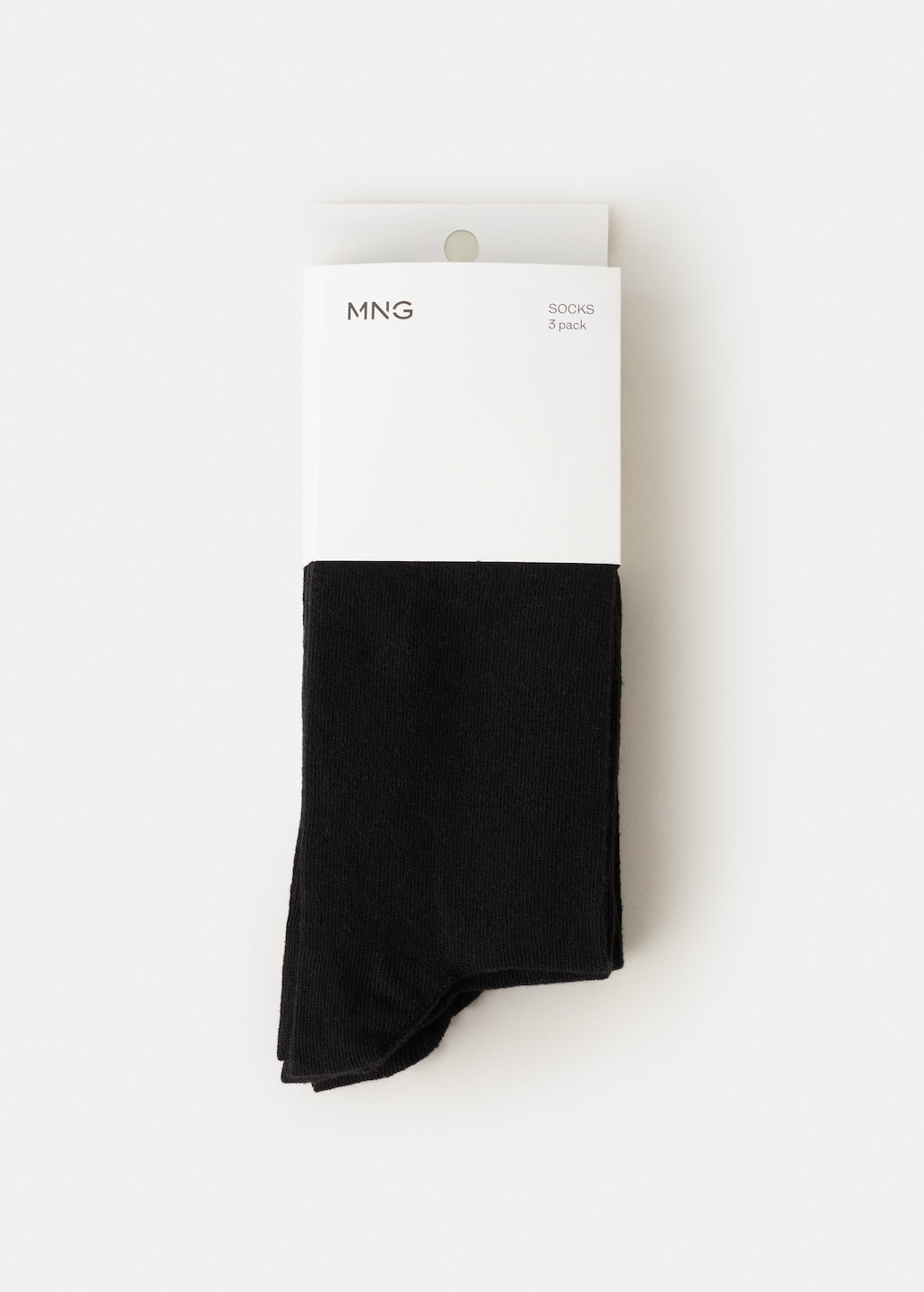 Mango socks triblack in black - Image 3