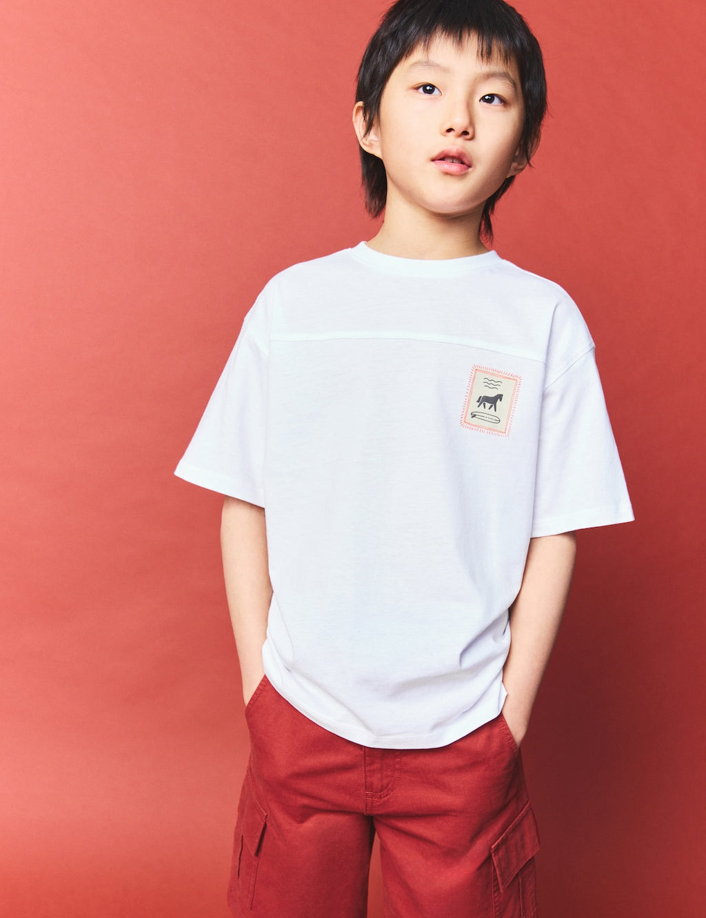 Mango t-shirt cynicoya in white - Image 1