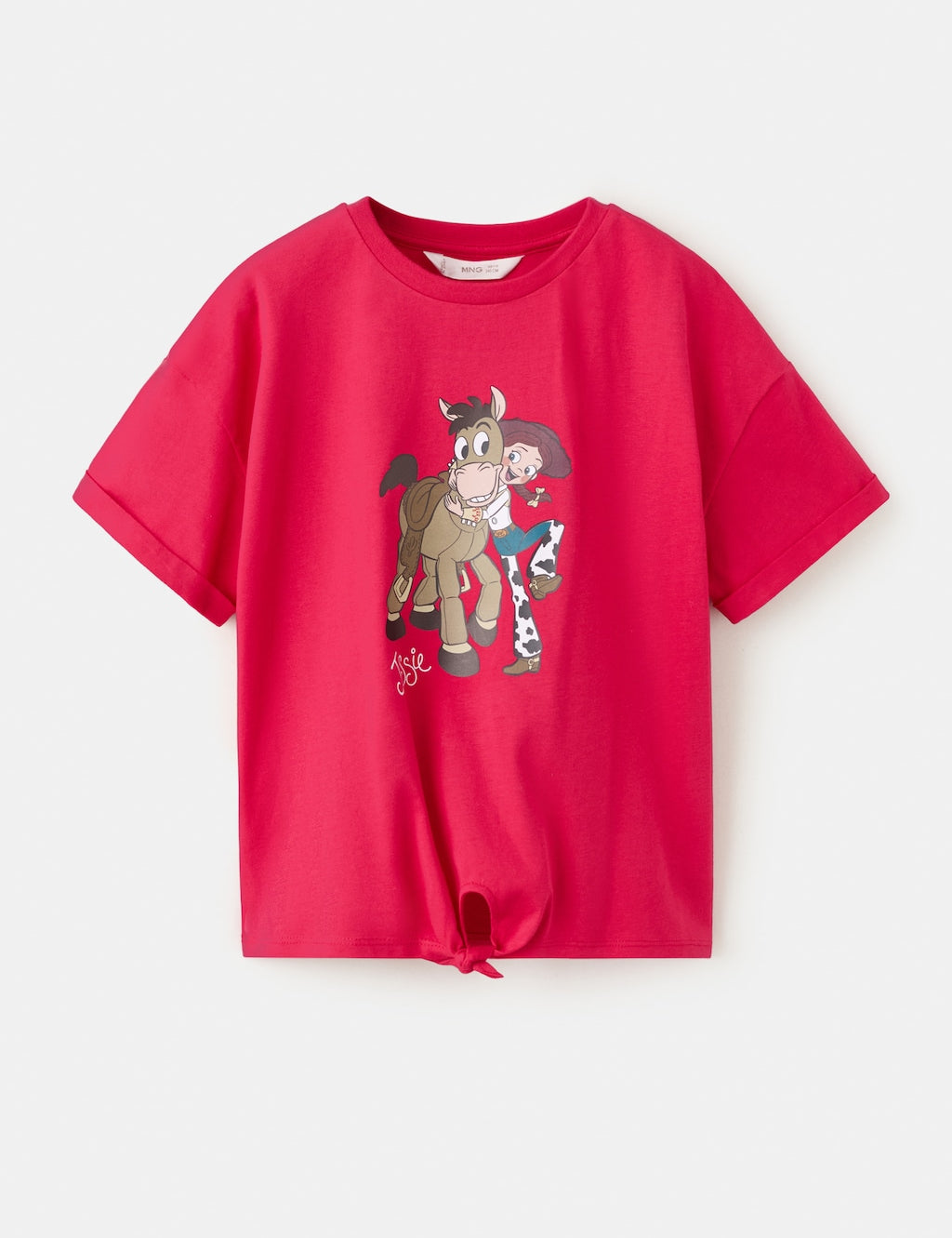Mango t-shirt tsjessie in red - Image 1