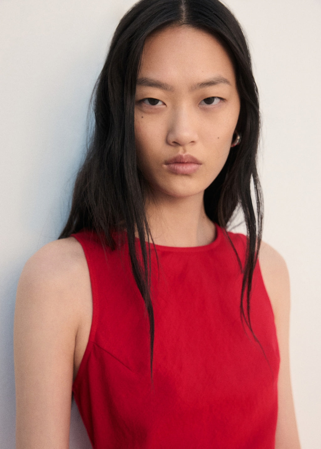 Mango dress nati in red - Image 4