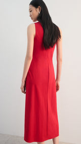 Mango dress nati in red - Image 6