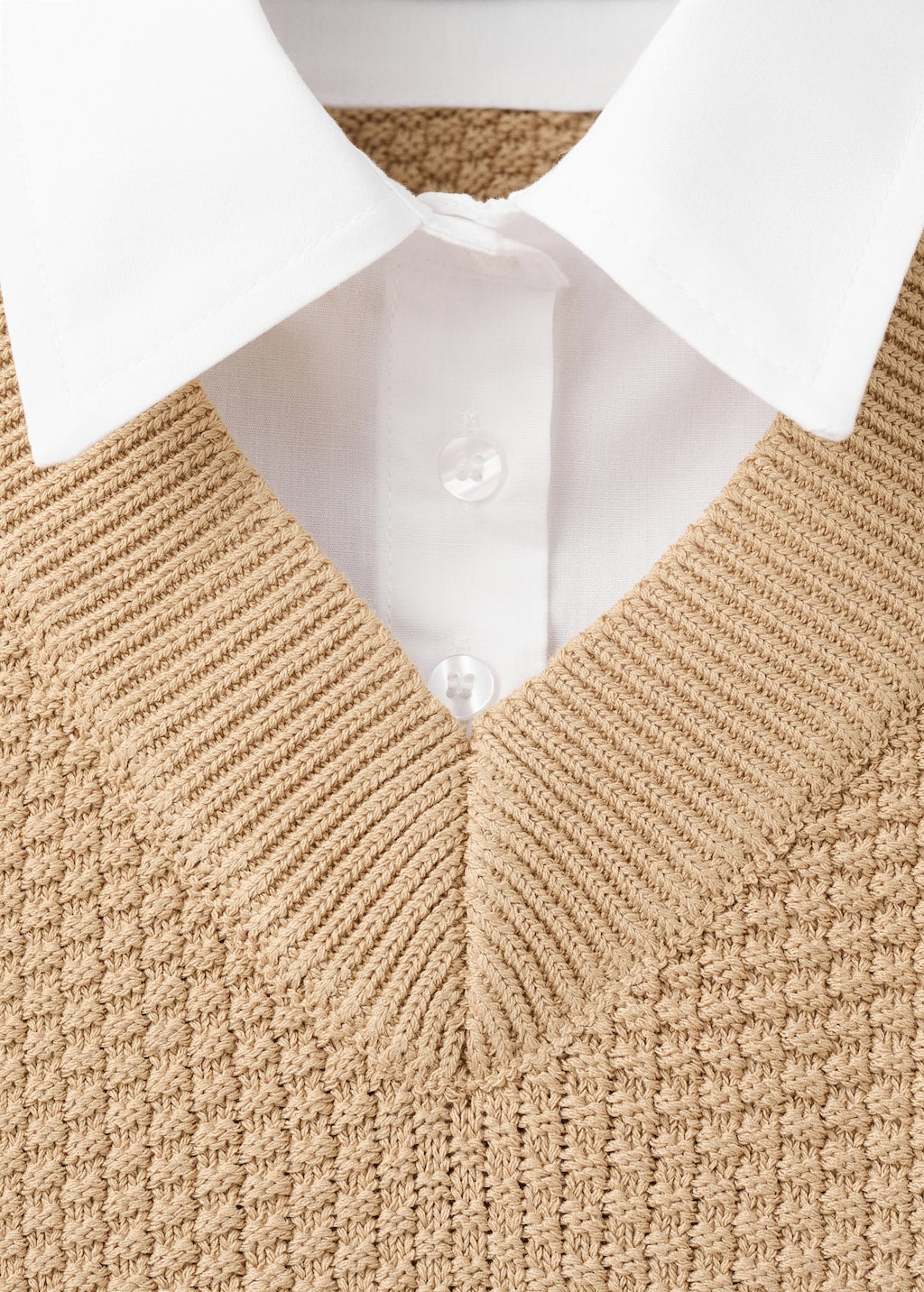 Mango sweater lily in camel - Image 6