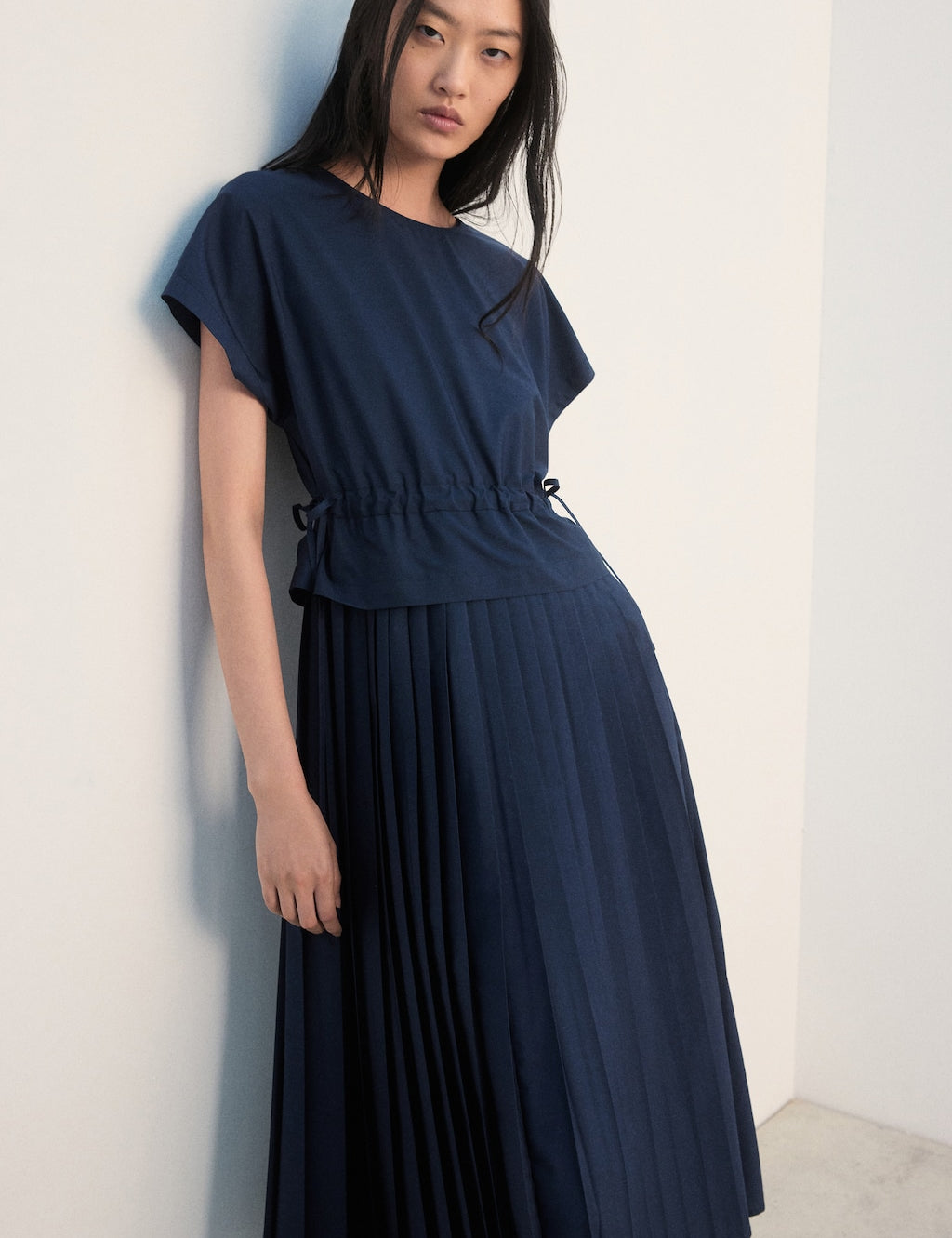 Mango dress coco in navy - Image 1