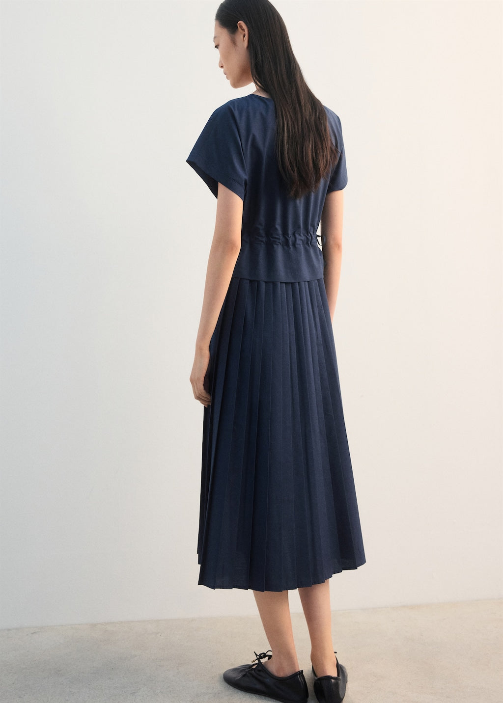 Mango dress coco in navy - Image 7