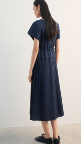 Mango dress coco in navy - Image 7