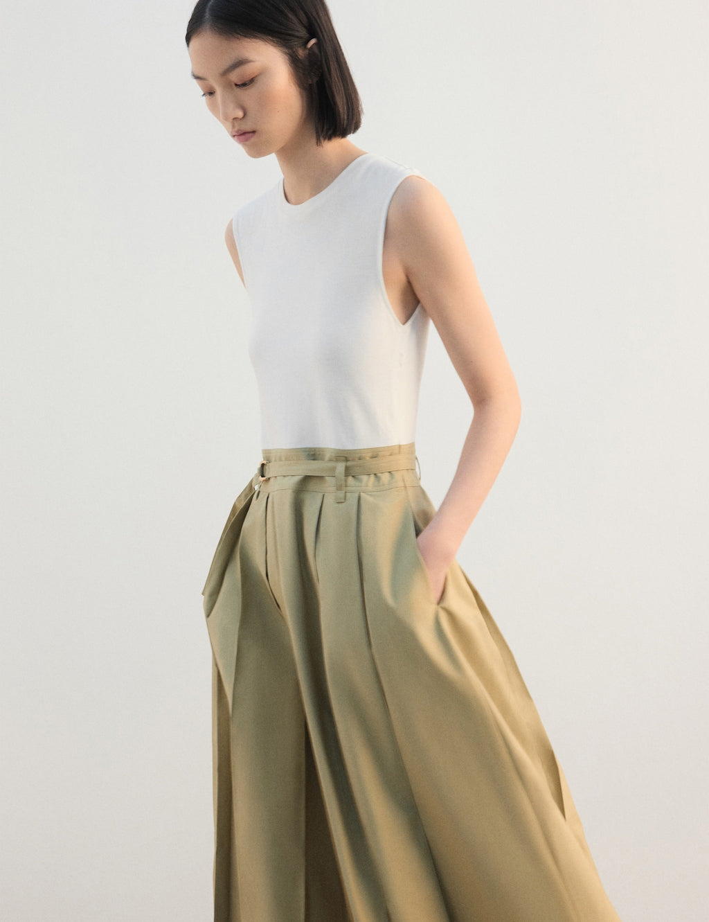 Mango dress archie in camel - Image 1