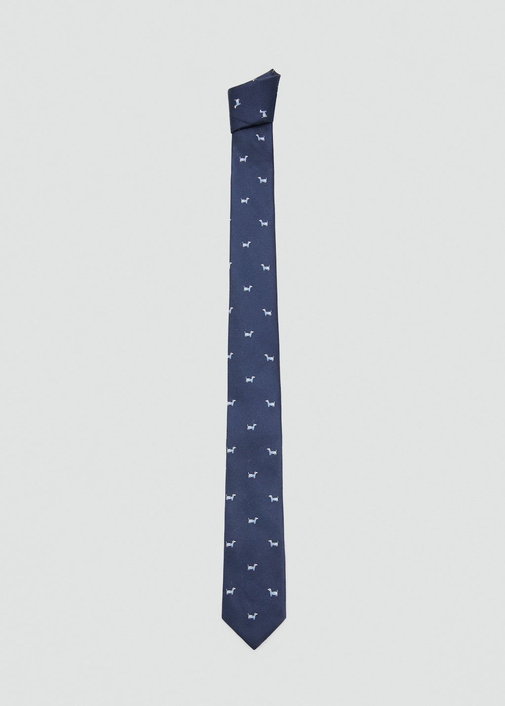 Mango tie dog in navy - Image 2