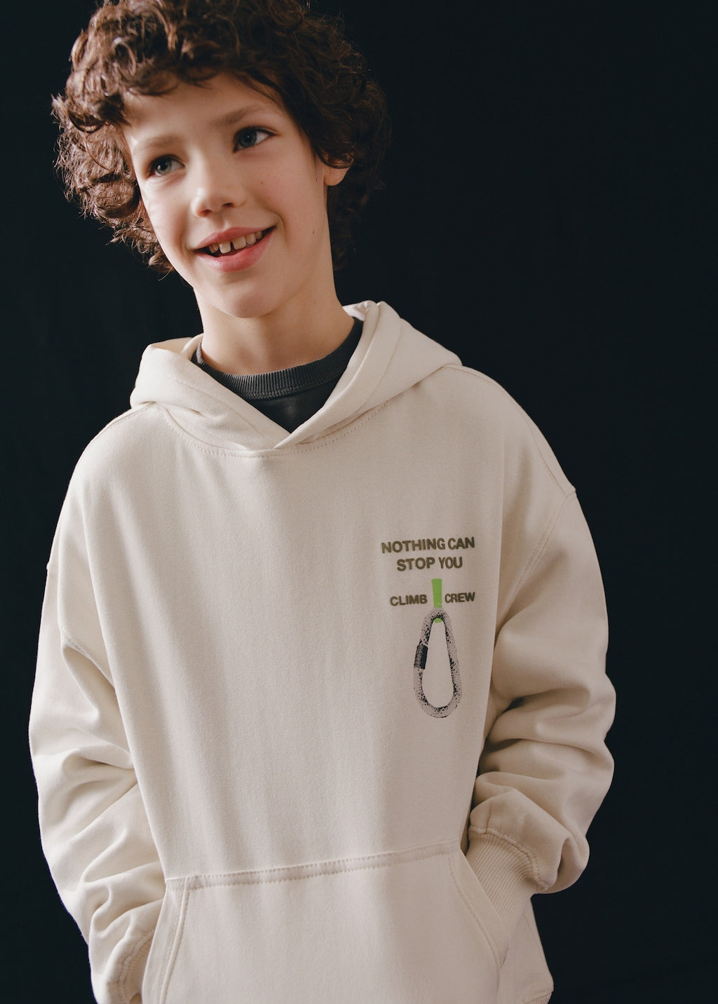 Mango sweatshirt emos in raw - Image 4