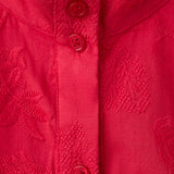Mango dress domino in tomato - Image 3