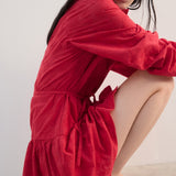 Mango dress domino in tomato - Image 5