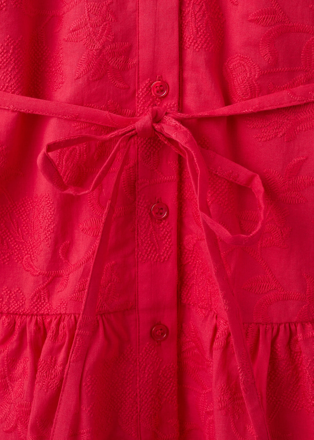 Mango dress domino in tomato - Image 6