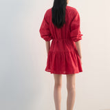 Mango dress domino in tomato - Image 7