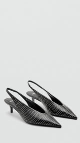 Mango shoes vis in black - Image 1