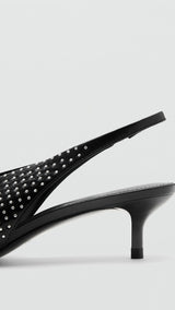Mango shoes vis in black - Image 3
