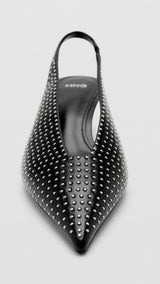 Mango shoes vis in black - Image 5