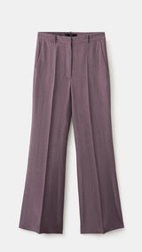 Mango trousers lilli in purple brown - Image 2