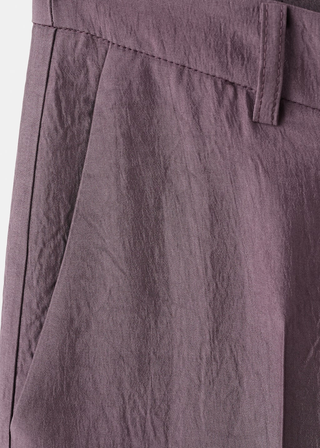 Mango trousers lilli in purple brown - Image 3