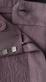 Mango trousers lilli in purple brown - Image 5
