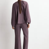 Mango trousers lilli in purple brown - Image 6