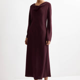 Mango dress francy in garnet-001