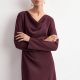 Mango dress francy in garnet-002