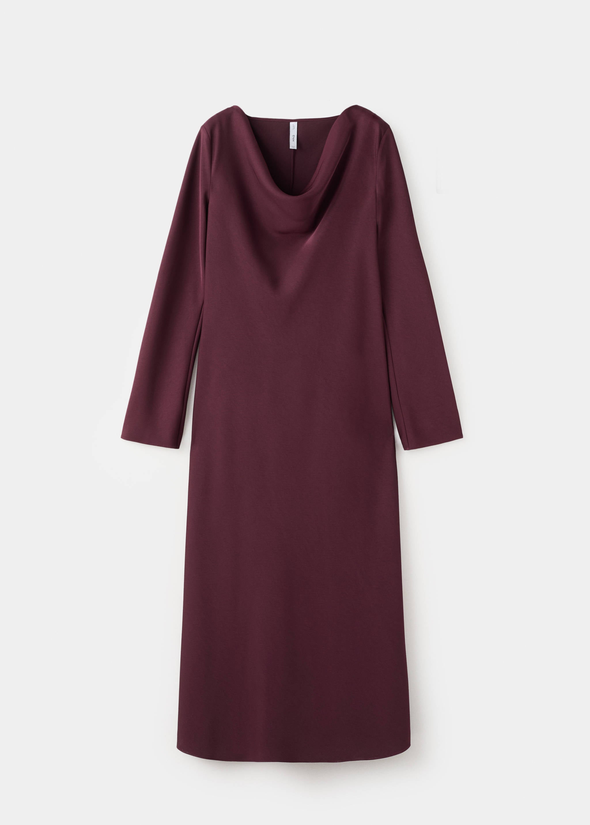 Mango dress francy in garnet-021