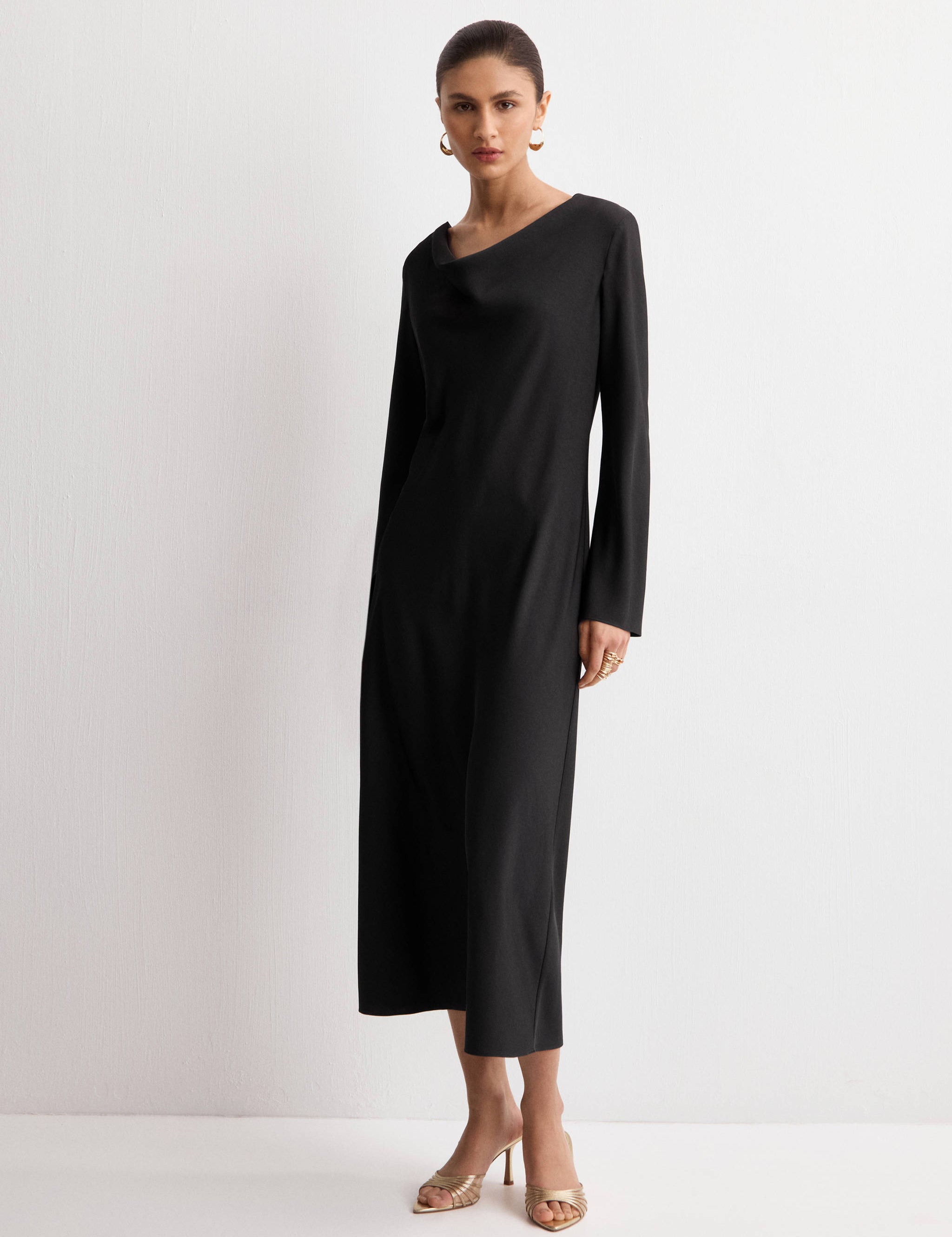 Mango dress francy in black-001