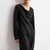 Mango dress francy in black-002