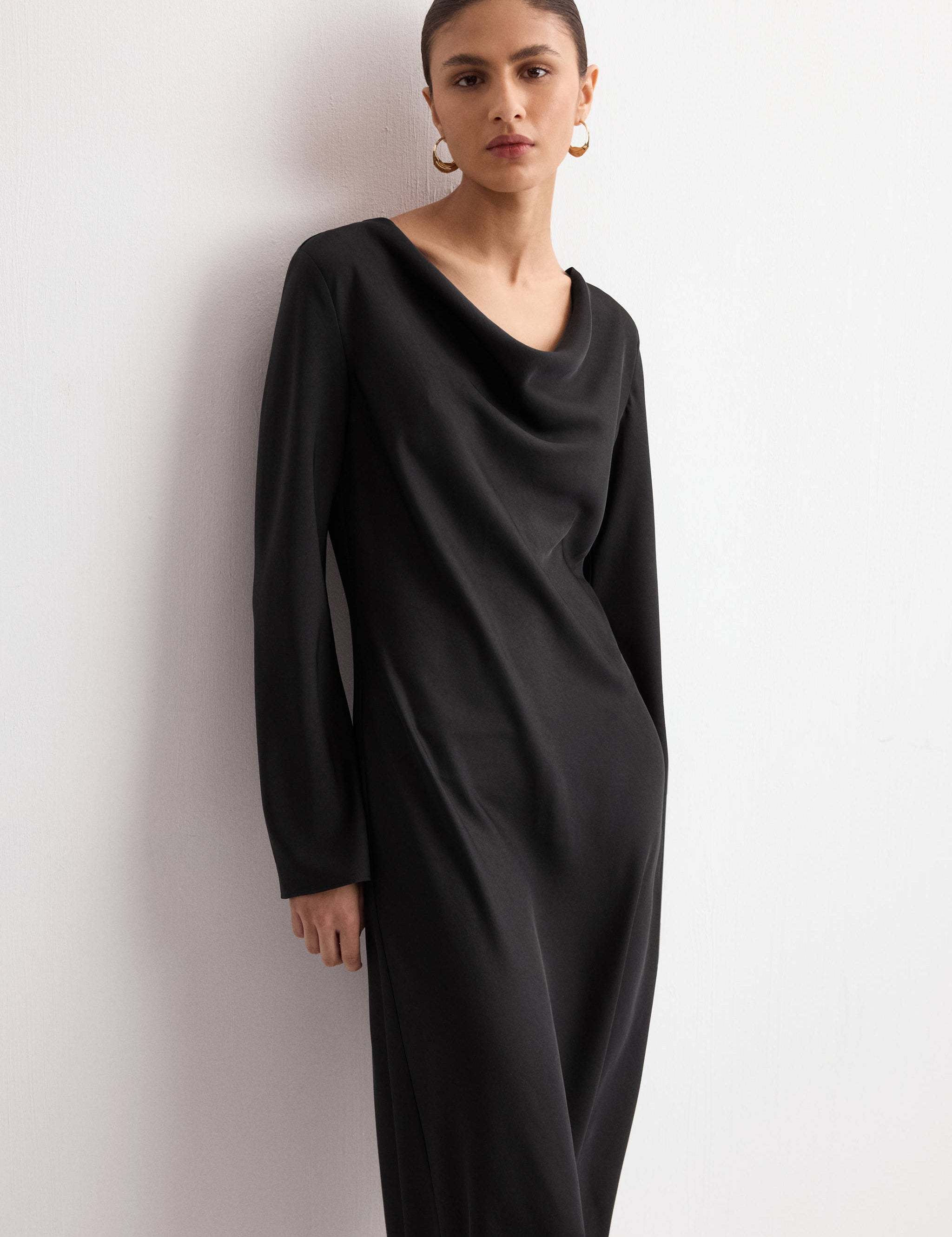 Mango dress francy in black-002