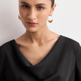 Mango dress francy in black-004