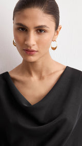Mango dress francy in black-004