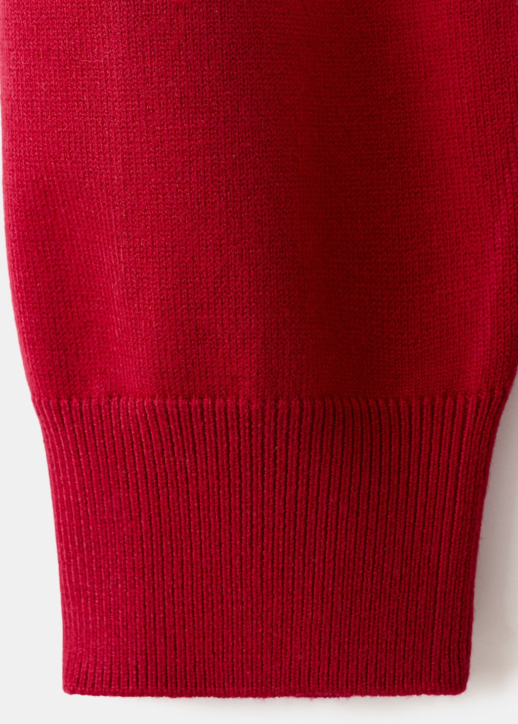 Mango sweater polotus in red - Image 3
