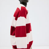 Mango sweater polotus in red - Image 4
