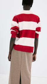 Mango sweater polotus in red - Image 10