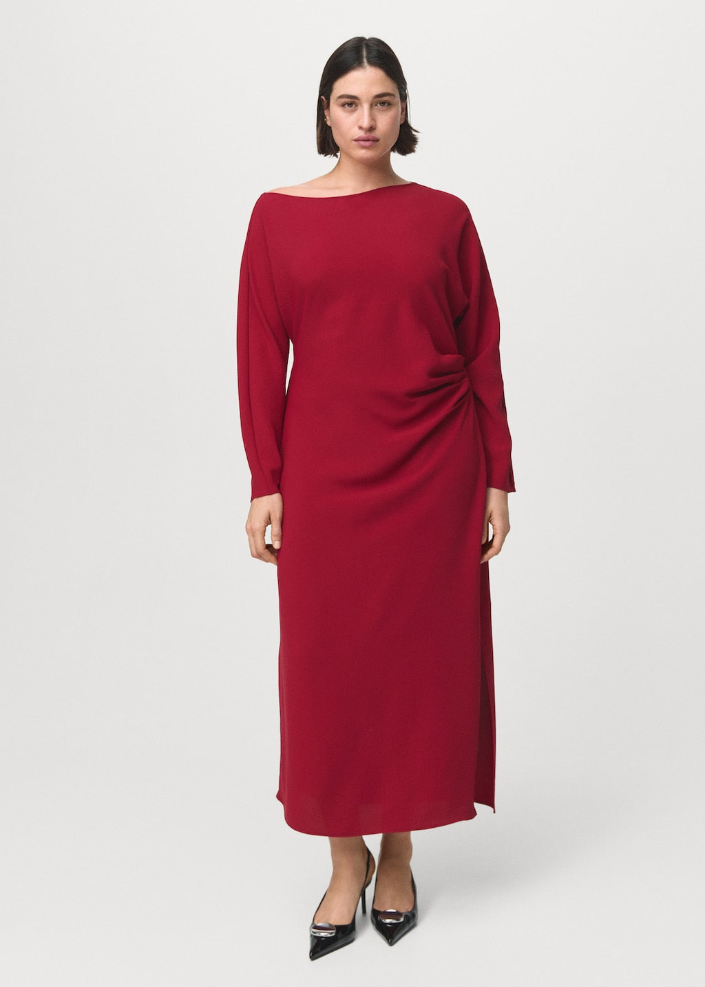 Mango dress bety2 in red - Image 5