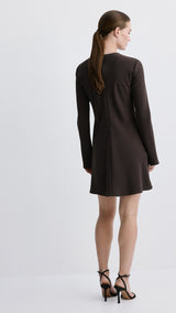 Mango dress sabi in brown - Image 4
