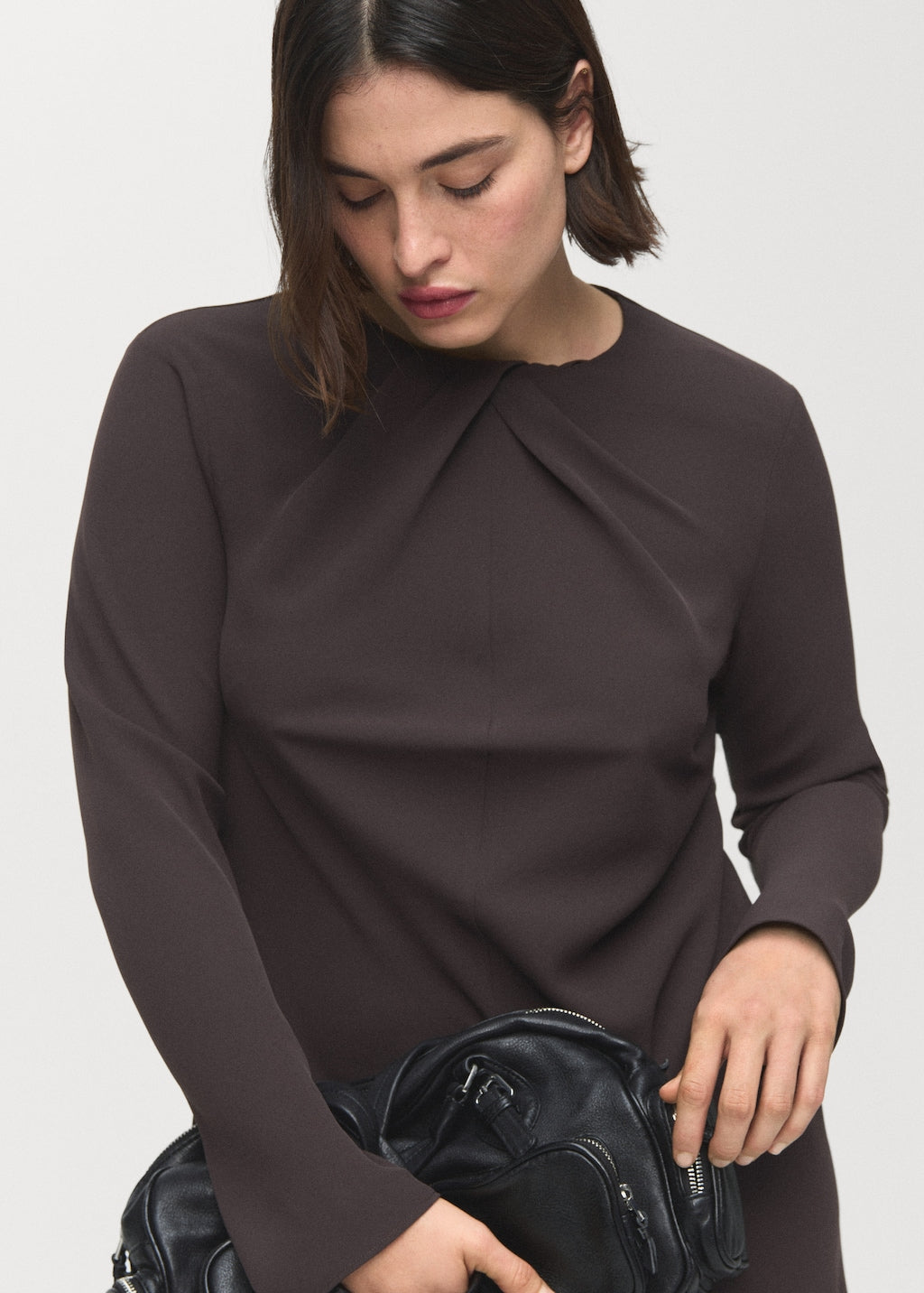Mango dress sabi in brown - Image 7