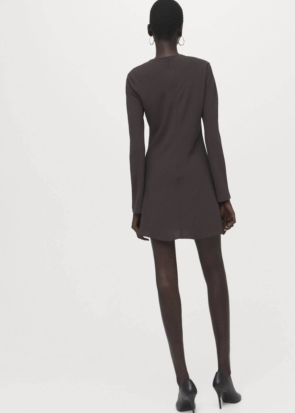 Mango dress sabi in brown - Image 9