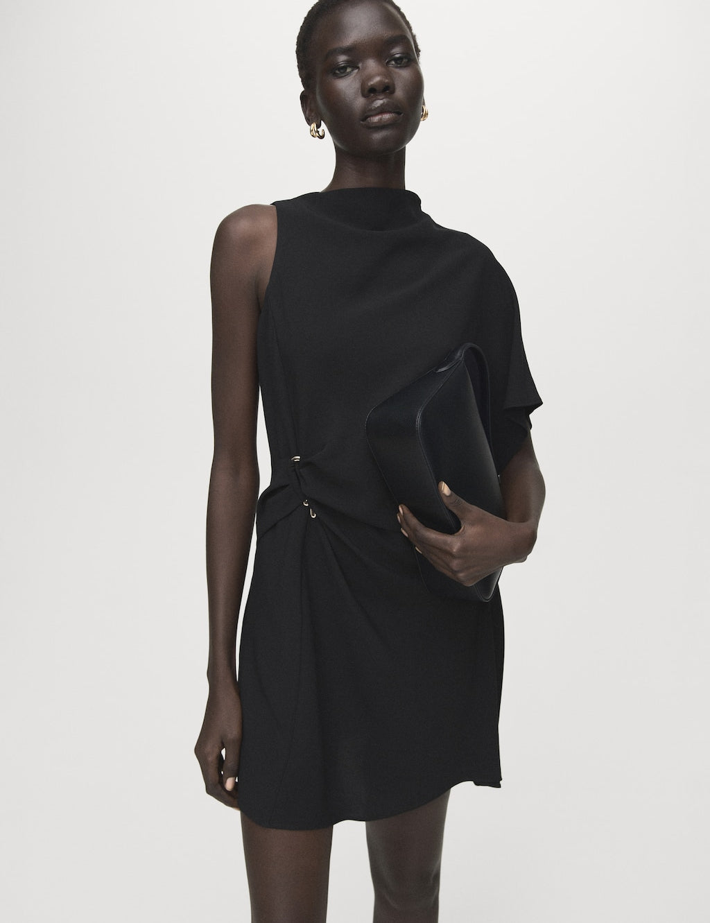 Mango dress soliel in black - Image 1